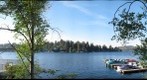 Lake Arrowhead near sunset