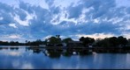 Tarpon Springs Bayou at dusk, shot handheld with HandiPan
