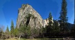 Yosemite Bridalveil Falls LEFT image of a stereo pair