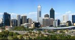 Perth Skyline from Kings Park Viewing Platform, Jan 25, 2008