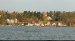 Blick vom Kleinbahndamm über den Küchensee auf St. Georgsberg