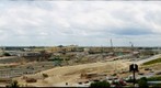 SR-826/SR-836 Interchange Bridge 19 in progress on April 16, 2013 - a wider view