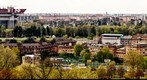 Milan view from Monte Stella