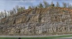 Hanging Rock Anticline, east side