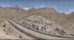 Castner Marble roadcut in Franklin Mountains