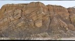 Angular Unconformity, west of El Paso, Texas