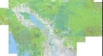 Cambodia Topographic Map 1:200,000 Russian Soviet Military