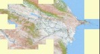 Azerbaijan (& Nagorno Karabakh) Topographic Map 1:200,000 Russian Soviet Military