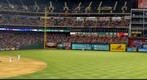 The Texas Rangers vs Detroit Tigers Baseball game on 5/19/2013