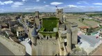 Olite (Navarra), castillo y alrededores. Olite (Navarra, Spain) castle and surroundings
