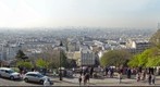 View from Montmartre to Paris