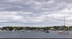 Marblehead Harbor Under Storm Clouds