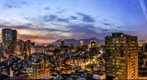 Sunset in Taipei 