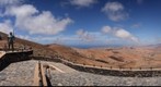 Mirador en carretera a Bentancuria. Isla de Fuerteventura.