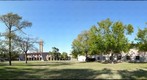 Zoltan, a GigaPanographer, in the Engineering Quad at Rice