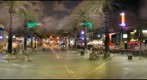 Hermosa Beach Promenade, View East, Evening, Dec. 15, 2008
