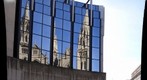 St. Paul's Cathedral refected in SEI windows