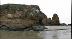 Rocks at Pudding Creek Beach