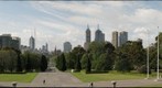 Melbourne from the Shrine of Remembrance