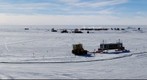 Hvitserk Happy Feet Team Arrives at the South Pole 27 December 2008