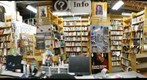 Book store shelves