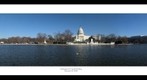 Washington DC Capital Building behind Capital Reflecting Pool