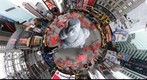 Bibendum (AKA The Michelin Man) visits Times Square