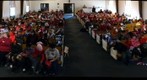Students watch Barack Obama in swearing-in Ceremony