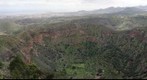Caldera de Bandama desde la cima. Isla de Gran Canaria.