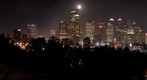 Calgary Downtown Skyline during Stampede