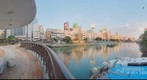 Fuku-Haku Deai Bashi Bridge, Fukuoka, Japan