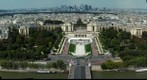 Trocadero, from the second floor of the Eiffel Tower, Paris, France, spherical projection
