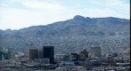Juarez, Chihuahua Mexico in Background, and El Paso, Texas USA in Foreground