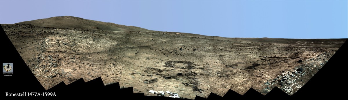 Панорамные снимки высокого разрешения поверхности Марса 168071-1200x347