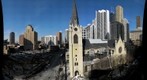 Holy Name Cathedral after the fire