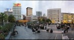Twilight in Union Square, San Francisco, CA