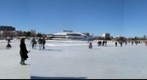 Dow's Lake, Ottawa, Ontario, Canada during Winterlude 2009 Festival