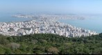 Vista panoramica de Florianópolis - Morro da Cruz