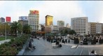 Dusk in Union Square, San Fransisco, CA