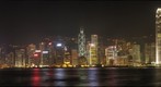 Hong Kong Island At Night
