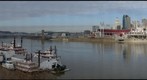 Cincinnati - Paul Brown Stadium, Great American Ballpark, US Bank Arena and the Cincinnati skyline from Newport, Ky