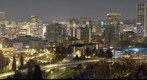 Portland Cityscape Night ( long exposure )