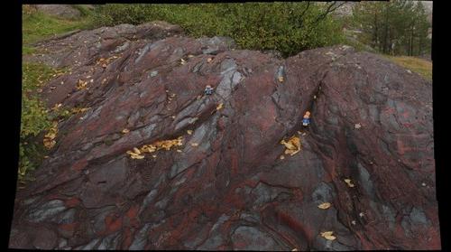 Banded Iron Formation (BIF) at Jasper Knob
