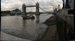 Tower Bridge and thames details, London, UK (e1)