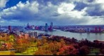 Rotterdam Euromast pano picture because the 50 years celebration.