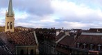 Bern oldtown rooftop view