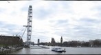 View from the Hungerford Bridge in London
