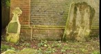 Hursley Churchyard, back wall detail (a5)