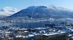 Tromsdalen from the Tromso island