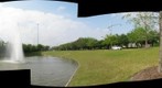 Houston, Texas: West Loop Fountain - a 360-Degree Panorama